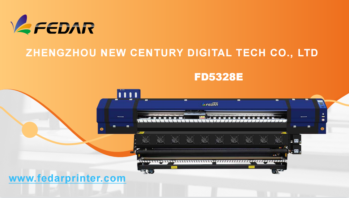 A Digital Printing Machine with Both Speed and Width, Strength and Quality, Fedar FD5328E